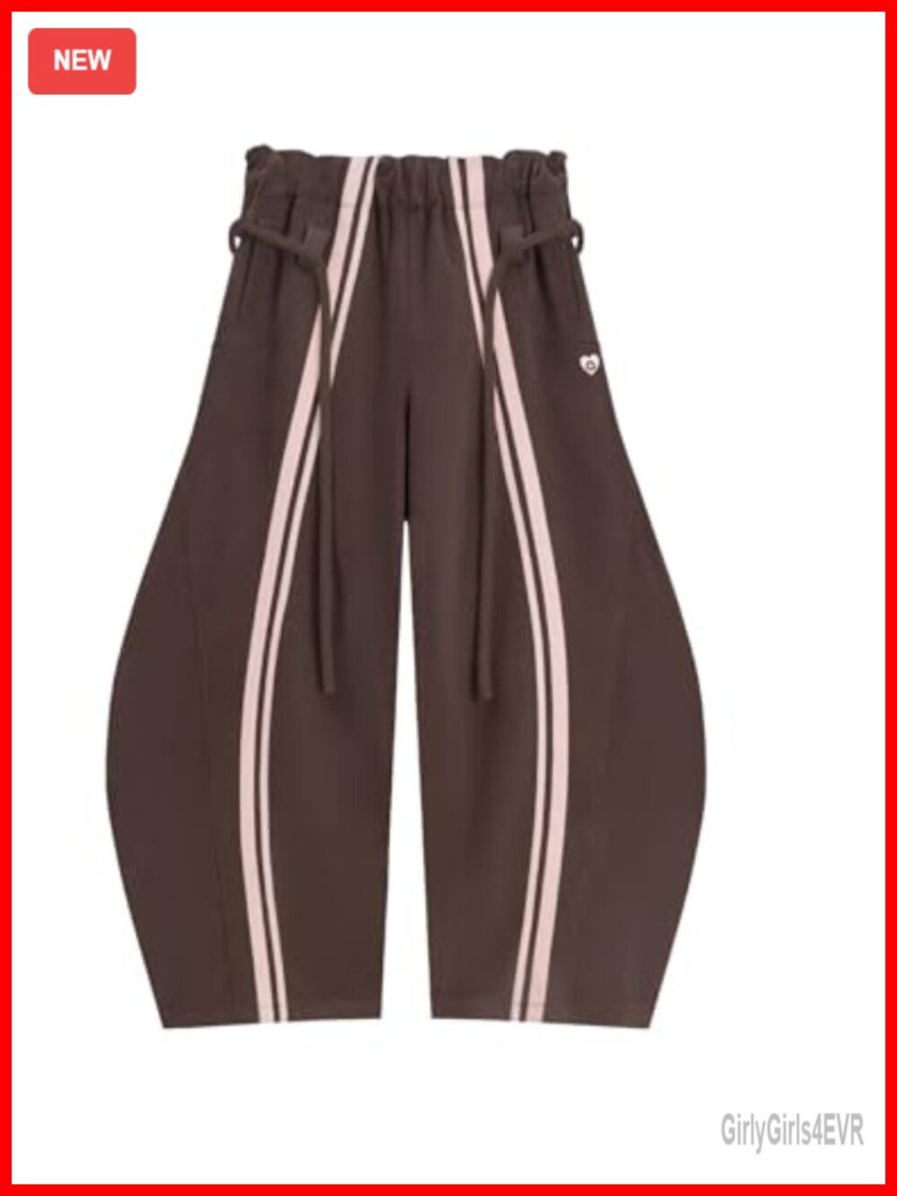 Aelfric Eden Striped Super Baggy Sweatpants Oversized Wide Leg Barrel Pants